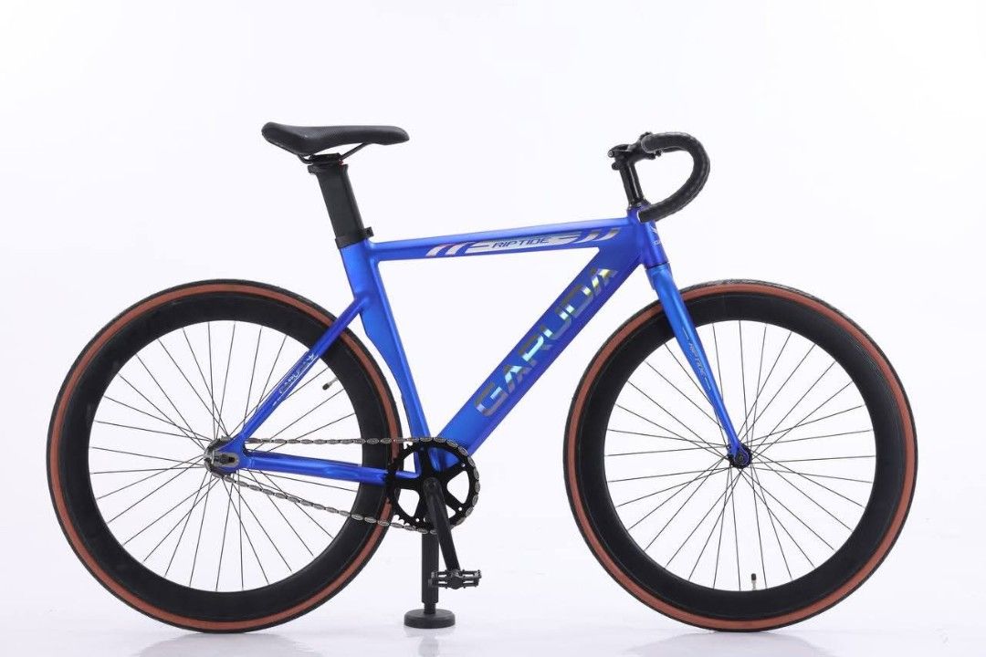 Garuda Riptide Fixed Gear Bike Bicycle Alloy Smooth Weld (Category: Bicycles) located in Manila. Submitted by adrianigna53199 (Listing ID 1421625806, Image 3). Description: 🌊 Garuda Riptide Fixed Gear Bicycle Alloy— lakas ng alon, linis ng porma. Minty fresh, sleek ang setup, built to ride walang atrasan. (PRE-ORDER BASIS ONLY) (PRE-ORDER BASIS ONLY) ✓✓ Deposit Requirement: A 80% deposit is standard to confirm an order, with the remaining 20% du