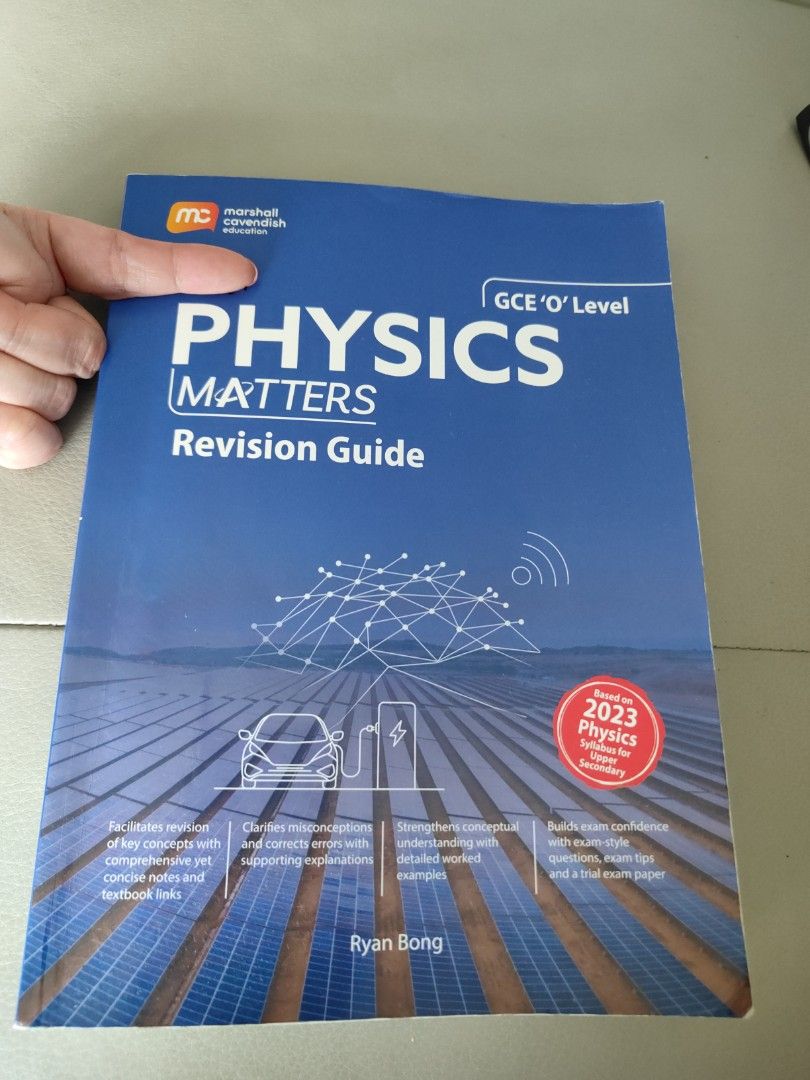 GCE O' Level Physics Matters Revision Guide 2023, Hobbies & Toys, Books ...