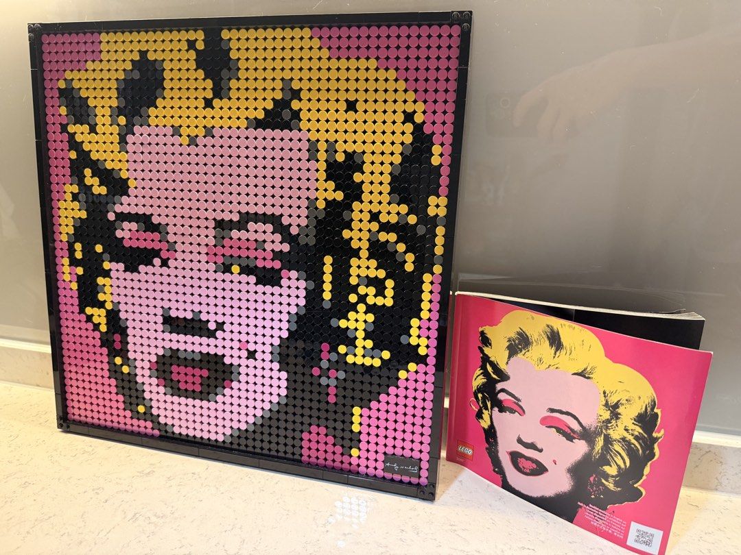 LEGO Art 31197 Andy Warhol's Marilyn Monroe, Hobbies & Toys, Toys ...