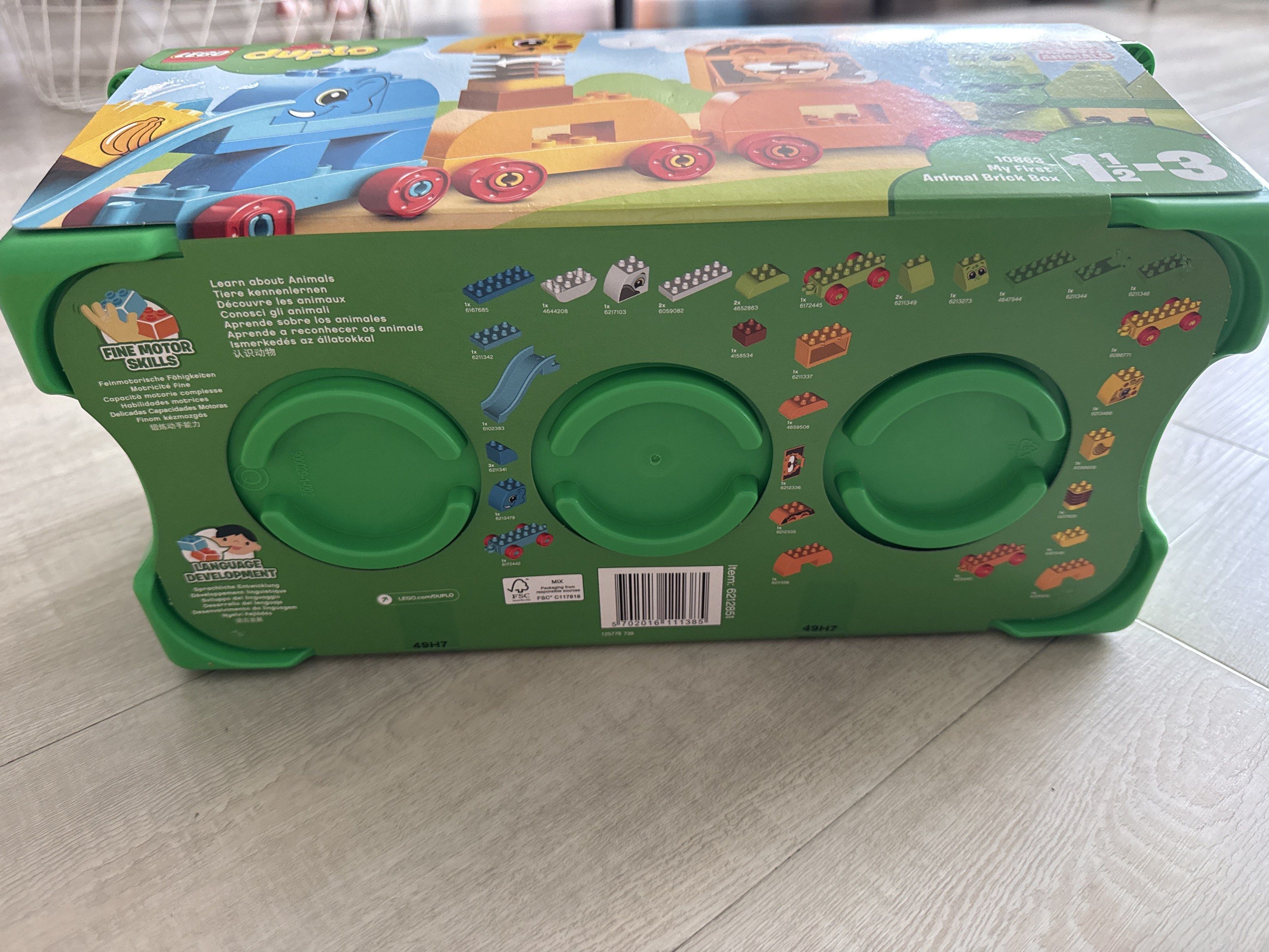 LEGO Duplo 10863 My First Animal Brick Box, Hobbies & Toys, Toys ...