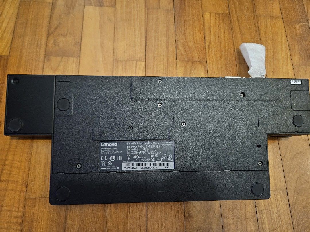 Lenovo ThinkPad Workstation Dock Docking station - Type 40A5439439905030164481