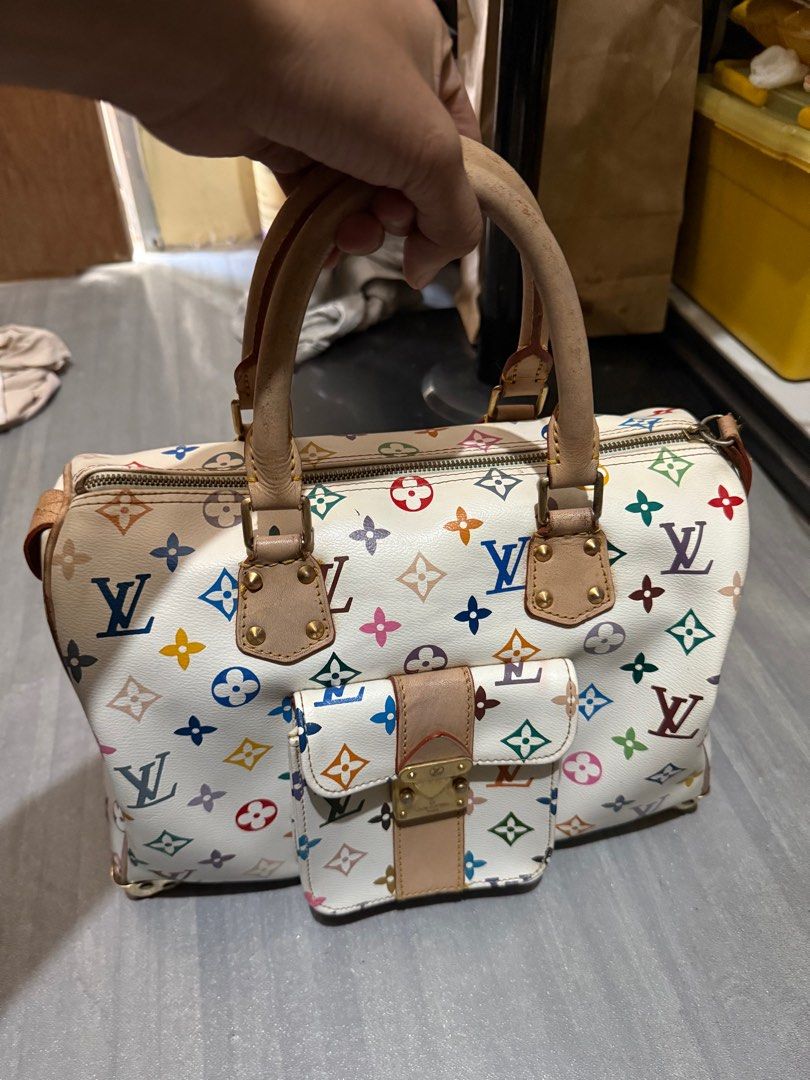 Louis Vuitton Multicolor Speedy 30 Handbag (Category: Luxury Bags & Wallets) located in Cagayan de Oro. Submitted by twice.but.nice.blackmarket (Listing ID 1421747916, Image 1). Description: Excellent condition Color rate 9.5 Thrifted Reminders No refund No exchange what u see is what u get!.