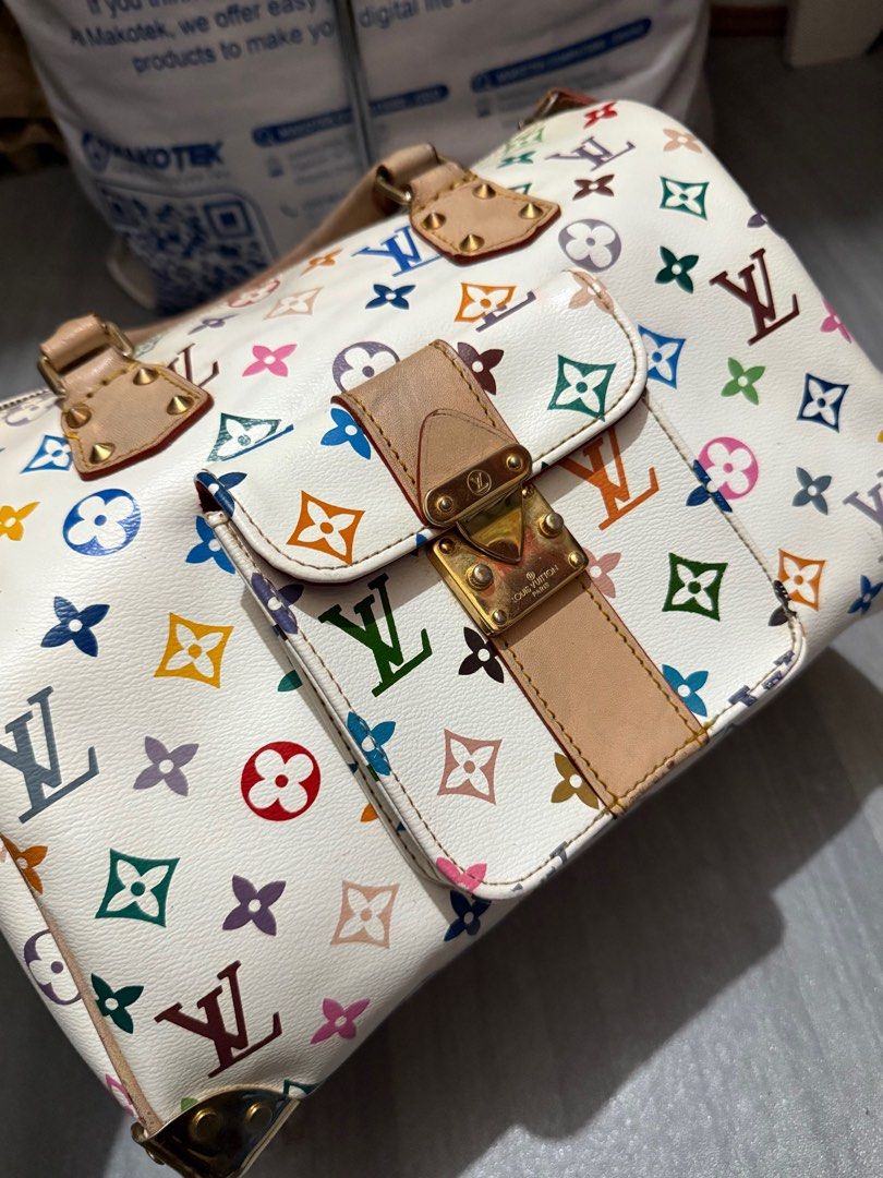 Louis Vuitton Multicolor Speedy 30 Handbag (Category: Luxury Bags & Wallets) located in Cagayan de Oro. Submitted by twice.but.nice.blackmarket (Listing ID 1421747916, Image 3). Description: Excellent condition Color rate 9.5 Thrifted Reminders No refund No exchange what u see is what u get!.
