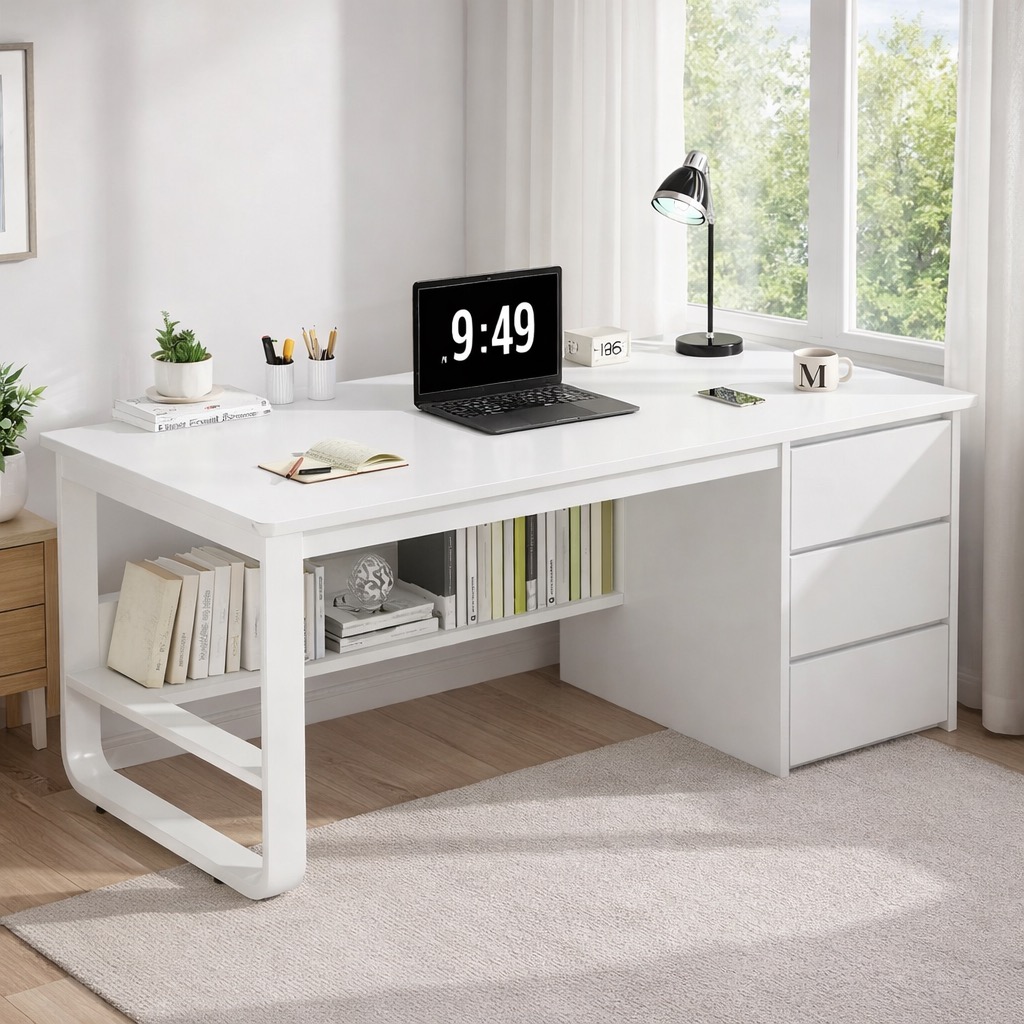 Modern Study Writing Desk Table | Home Office Computer Desk Table ...