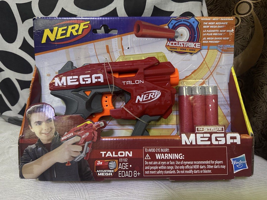 Nerf Mega Talon BUNDLE (Category: Action & Battle Toys) located in Valenzuela. Submitted by kaelstoypalace (Listing ID 1421737390, Image 2). Description: BUNDLE PRICE.