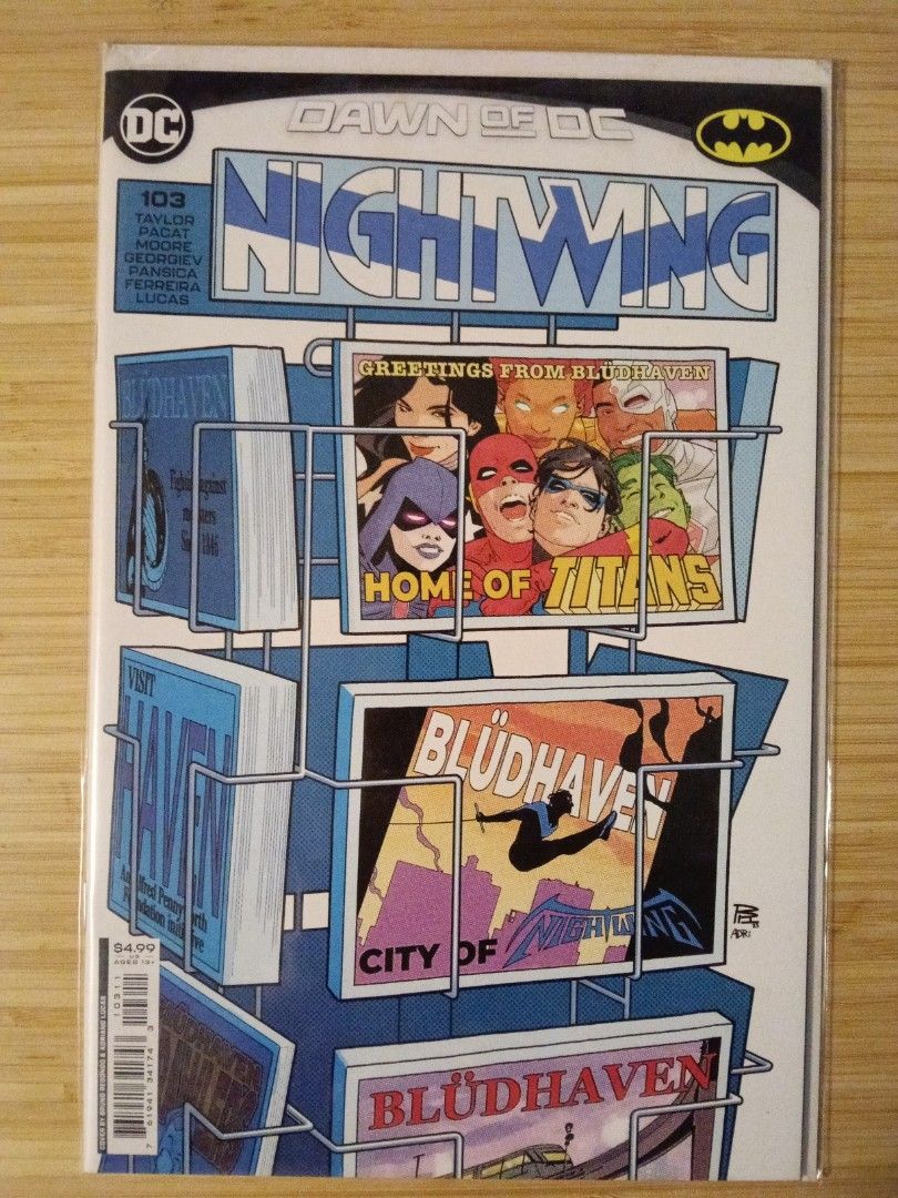 Nightwing #103 (Category: Comics & Manga) located in Taguig. Submitted by bry_chua (Listing ID 1421634847, Image 1). Description: - Last price posted - Bagged and boarded Location: Taguig MOP: G-Cash, Maya, or Bank Transfer MOD: Lalamove, Grab, LBC, J&T Buyer will shoulder delivery fee.