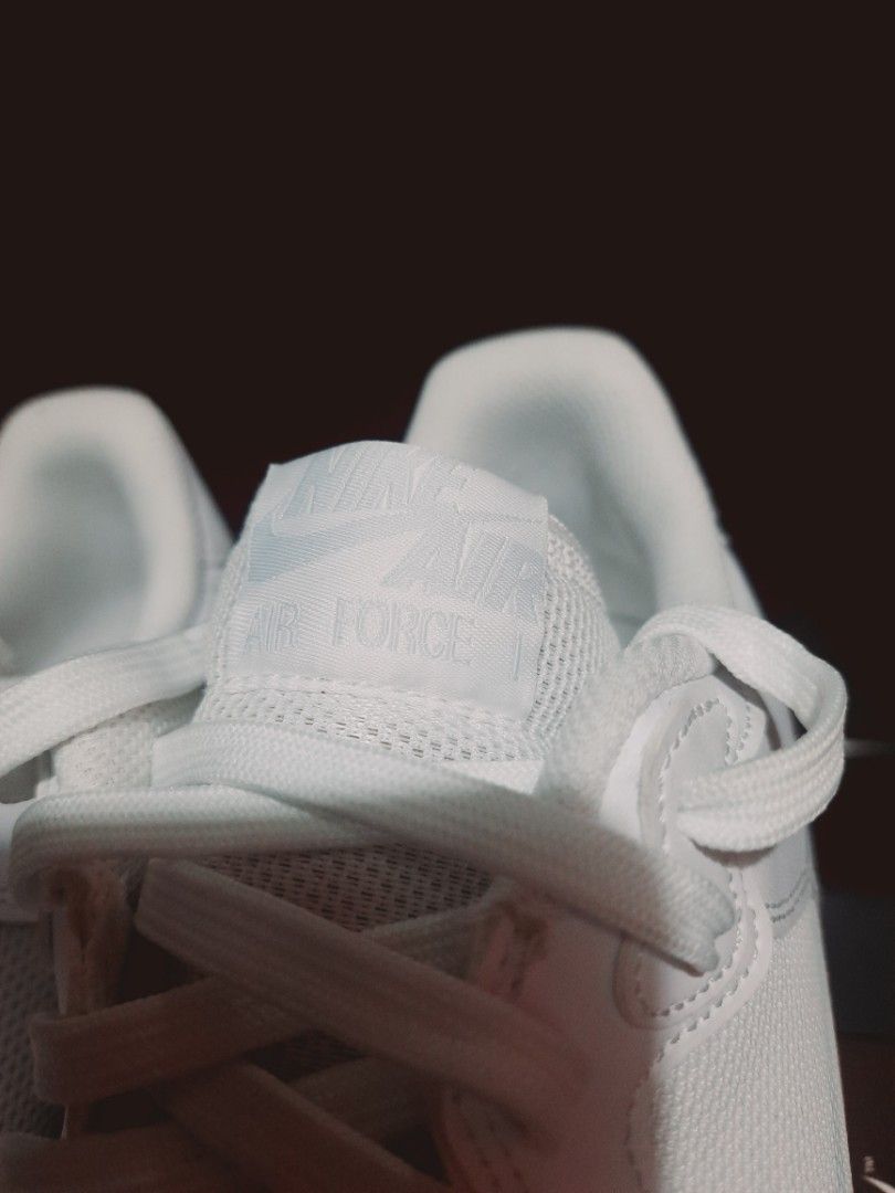 SUMMER SALE! Nike Air Force 1 React white Size US 12 (Category: Sneakers) located in Paranaque City. Submitted by b_spilner (Listing ID 1421780780, Image 3). Description: -100% bnew and original -from USA -no box -money back if proven fake -Size Men's US 12 -buyer pays for shipping.