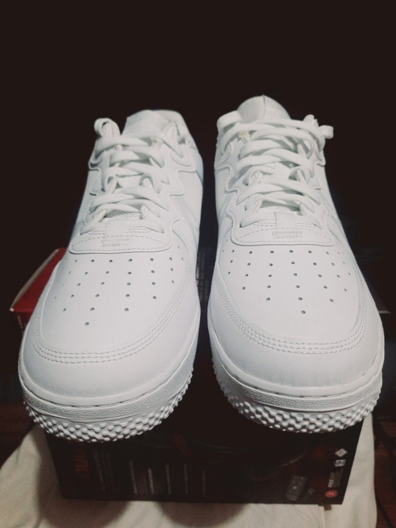 SUMMER SALE! Nike Air Force 1 React white Size US 12 (Category: Sneakers) located in Paranaque City. Submitted by b_spilner (Listing ID 1421780780, Image 2). Description: -100% bnew and original -from USA -no box -money back if proven fake -Size Men's US 12 -buyer pays for shipping.