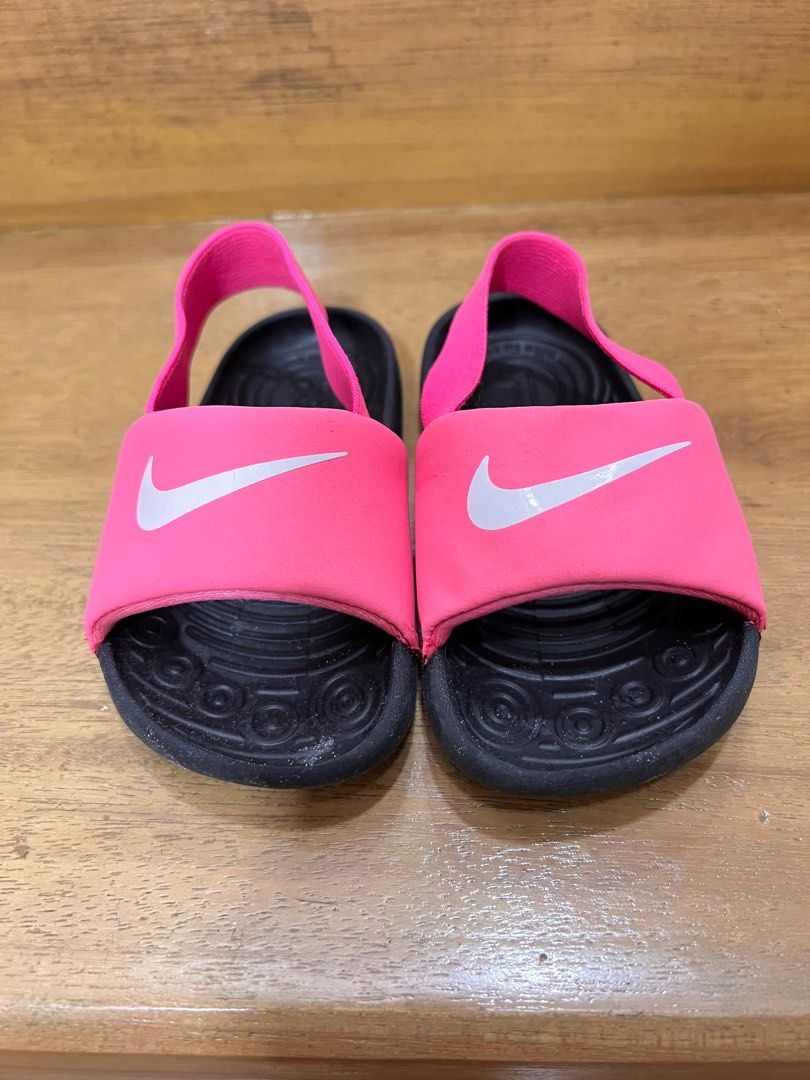 Nike Kawa Slide 6C For toddlers (Category: Babies & Kids Fashion) located in Manila. Submitted by momoncaffeine (Listing ID 1421641387, Image 1). Description: Condition as pictured With signs of use 6C uk5.5 12cm .