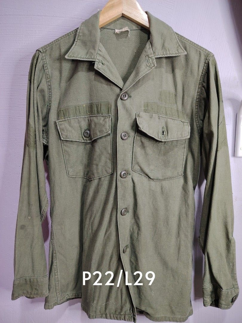 og107 3rd pattern (Category: Coats, Jackets and Outerwear) located in Kuala Terengganu. Submitted by jbundle_store (Listing ID 1421778686, Image 1). Description: Og107 3rd pattern P22/L29 Condition :ada beberapa lubang n bukaan patches(rujuk gambar) .