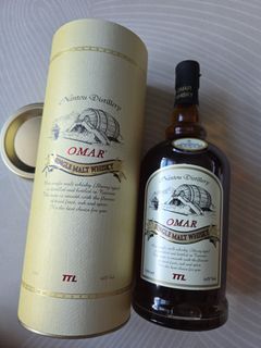 Omar Single Malt Whisky Sherry Type, Sherry Cask, 46%, 1L whisky bottle
