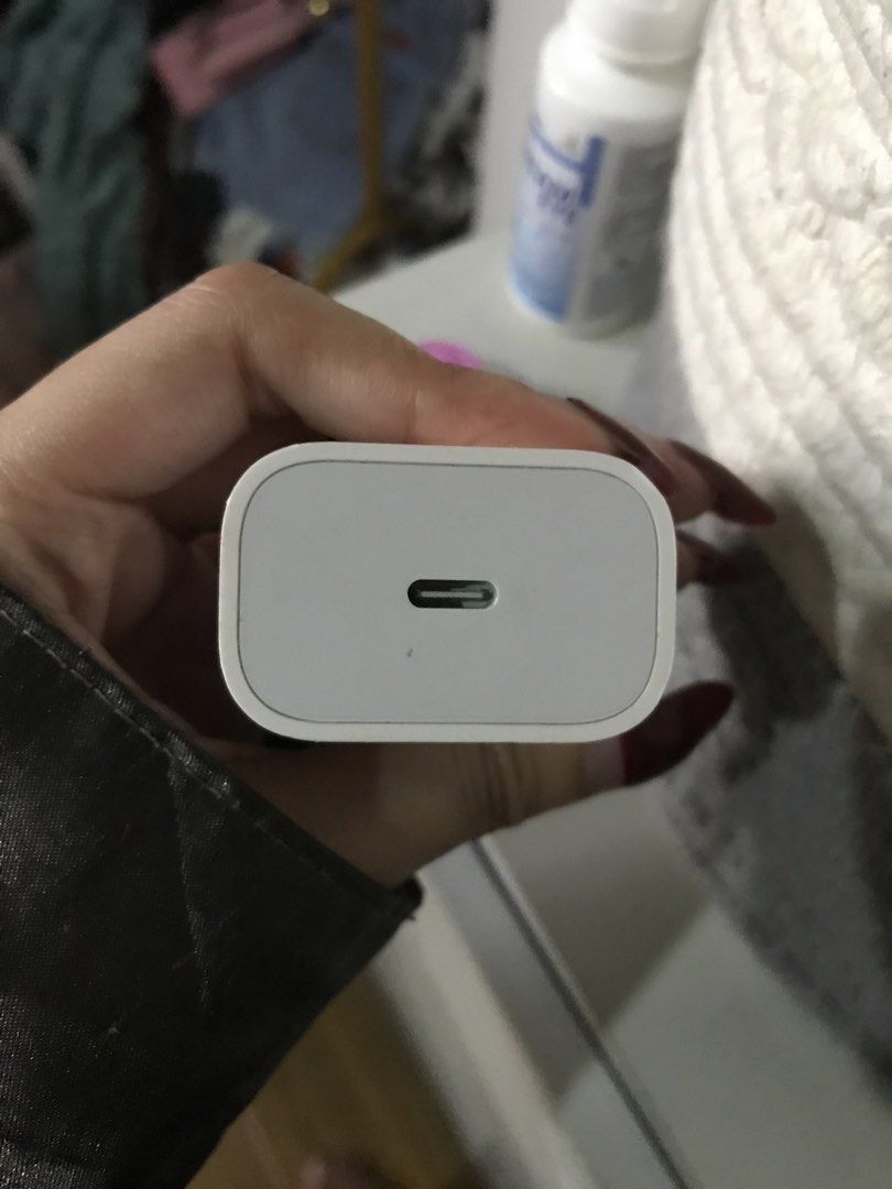 Original Type C Adaptor (Category: Chargers) located in Manila. Submitted by athenafinds (Listing ID 1421702799, Image 2). Description: Used twice lang .
