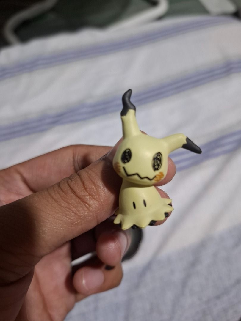 Pokemon Mimikyu Popmart Collection (Category: Designer & Blind Box Toys) located in Caloocan City. Submitted by rickrodriguez (Listing ID 1421788684, Image 3). Description: Popmart Pokemon Mimikyu Collectible Location: Pasig City.