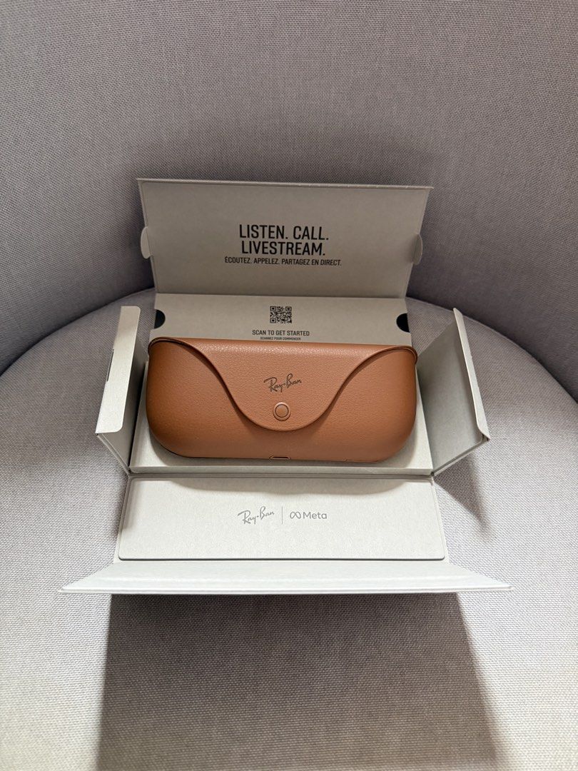 Ray-Ban Meta Wayfarer (Sapphire Transitions) Gen 1, Men's Fashion ...