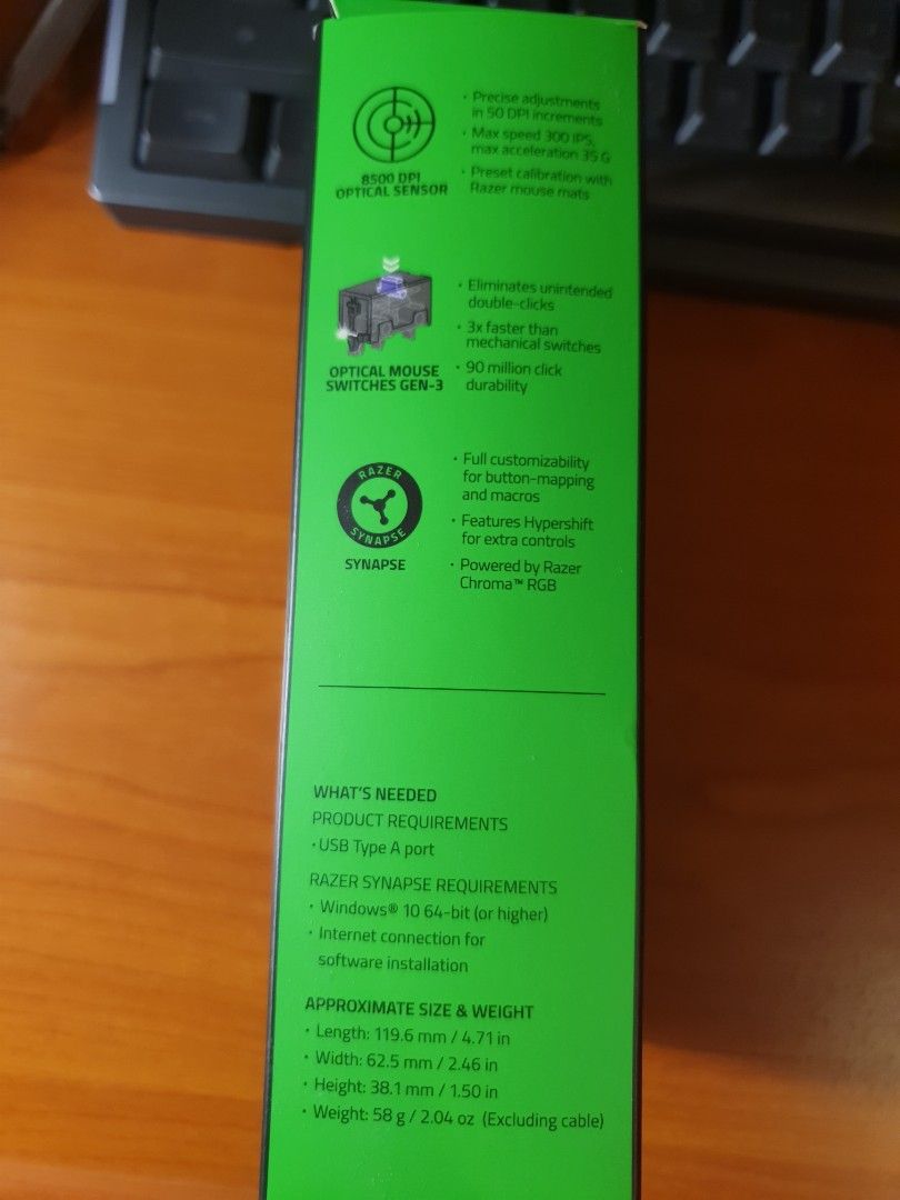Razer Cobra Customizable Gaming Mouse - Brand New457722421377781762