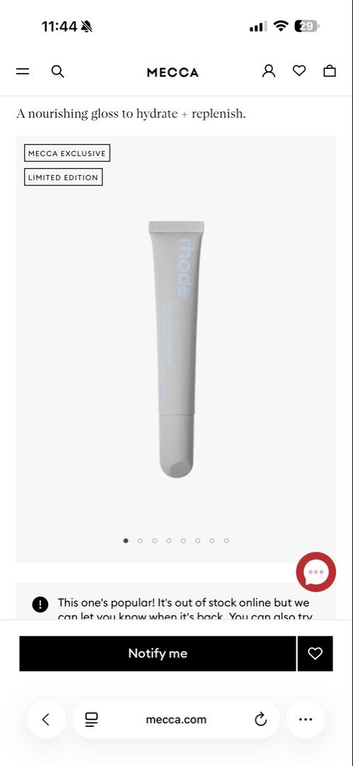 Rhode (Category: Makeup) located in Singapore. Submitted by shopmybuys (Listing ID 1421622918, Image 3). Description: Hi! I am based in Australia and able to ship any Rhode products to you. Chat with me for prices :).