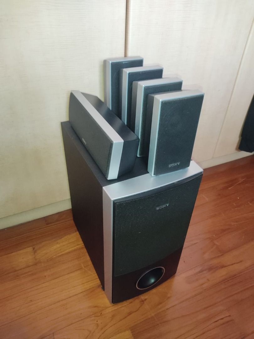 Sony 5.1 speakers with passive subwoofer