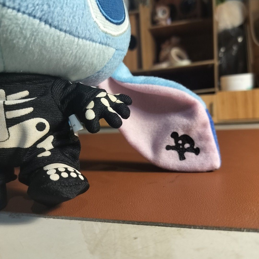Stitch Plushie ( Skeleton Costume) AUTHENTIC DISNEY BRANDED (Category: Plushies & Soft Toys) located in Bocaue. Submitted by chilly.beans (Listing ID 1421736493, Image 3). Description: A spooky stitch plush 💀👀 - Dressed in a skeleton costume - Floppy large ears - Detailed skeleton outfit - Skull and crossbones design on one ear -6.5" inches Mode of payment: Gcash 💰📲 Buyer will cover the shipping fee 💌 Lalamove 🚥 What you see 👀 is what you 