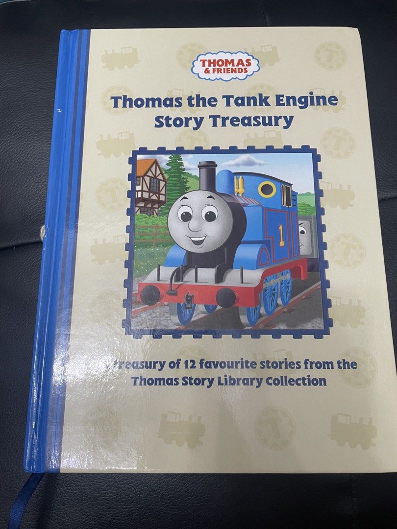 Thomas & Friends Thomas the Tank Engine Story Treasury (Category: Children's Books) located in Paranaque City. Submitted by kashireadsbookstore (Listing ID 1421637522, Image 1). Description: - Thomas & Friends Story Treasury - Features 12 favorite stories - Minor wear and tear visible - Classic Thomas the Tank Engine stories.