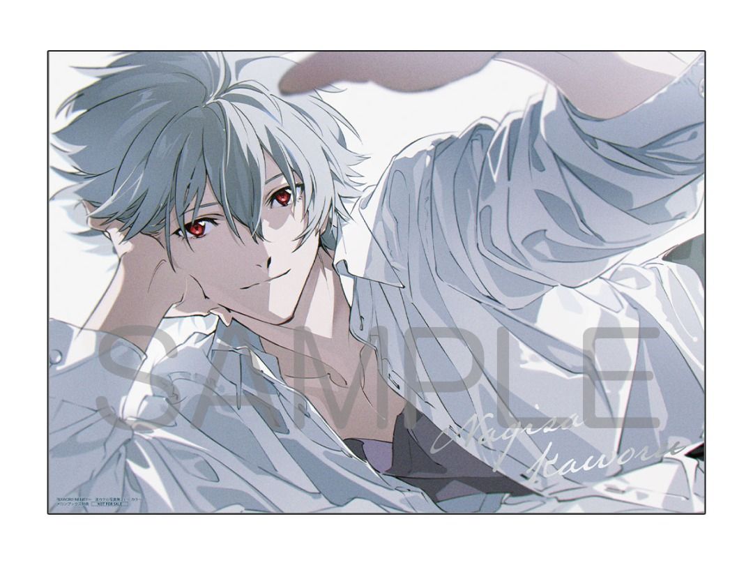 日本代購KAWORU INFINITY∞ 渚カヲル写真集2 超大立牌版本『超でか