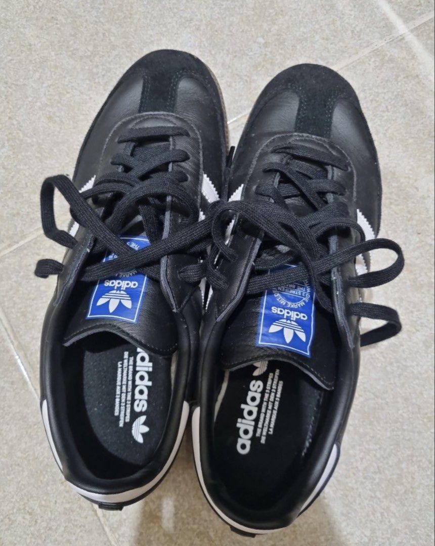 Adidas Samba OG Black (Category: Sneakers) located in Mabini. Submitted by MariaD (Listing ID 1421886840, Image 1). Description: - Adidas Samba OG - Black colorway - Size: US 10, UK 9.5, EUR 44 - Original price: PHP 6,800.00.