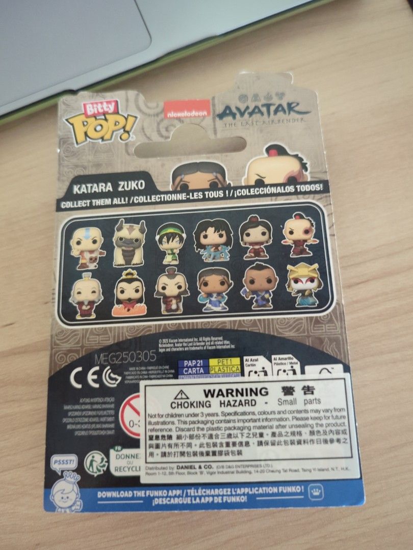 Bitty Pop Avatar The Last Airbender （分類：其他周邊）位於 Hong Kong。 由 tiggytigs110 提交（商品編號 1421850653，圖片 2）。簡介： Unopened Bitty Pop box。