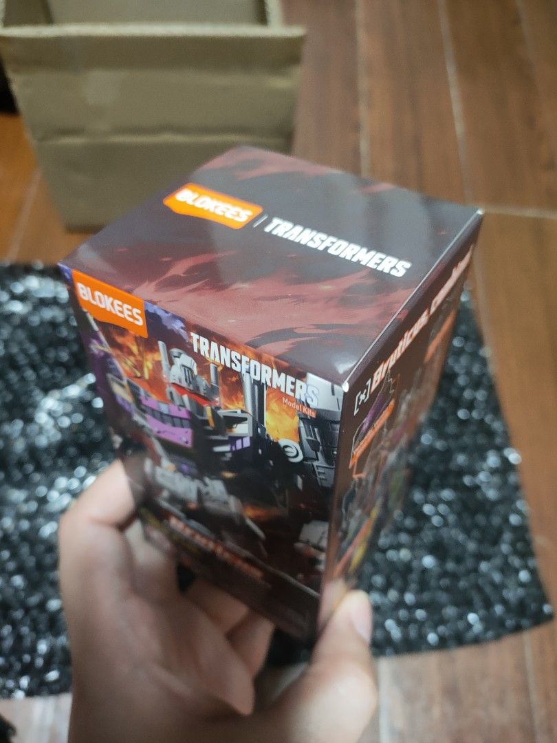 Blokees Transformers Bruticus Combining Accessory (Category: Action & Battle Toys) located in Pasig City. Submitted by robertshangproperties (Listing ID 1421832029, Image 3). Description: - Blokees Transformers Bruticus Combining Accessory (Defender Version) - Includes 44 pieces - Box art features: - Bruticus figure - Blokees logo - Transformers logo - Combining accessory.