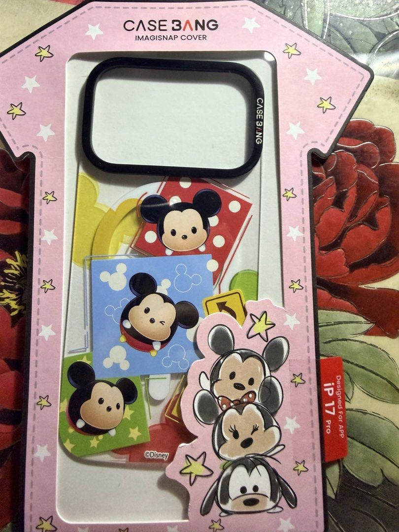 Casebang mickey mouse case ip 17 pro (Category: Cases & Sleeves) located in Manila. Submitted by heyitsmechi (Listing ID 1421883590, Image 3). Description: Set case Snap cover Bought 2,500 Rfs: change case.