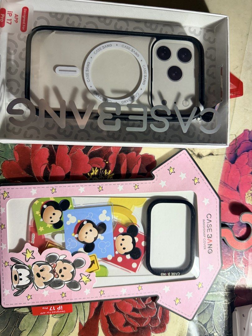 Casebang mickey mouse case ip 17 pro (Category: Cases & Sleeves) located in Manila. Submitted by heyitsmechi (Listing ID 1421883590, Image 2). Description: Set case Snap cover Bought 2,500 Rfs: change case.
