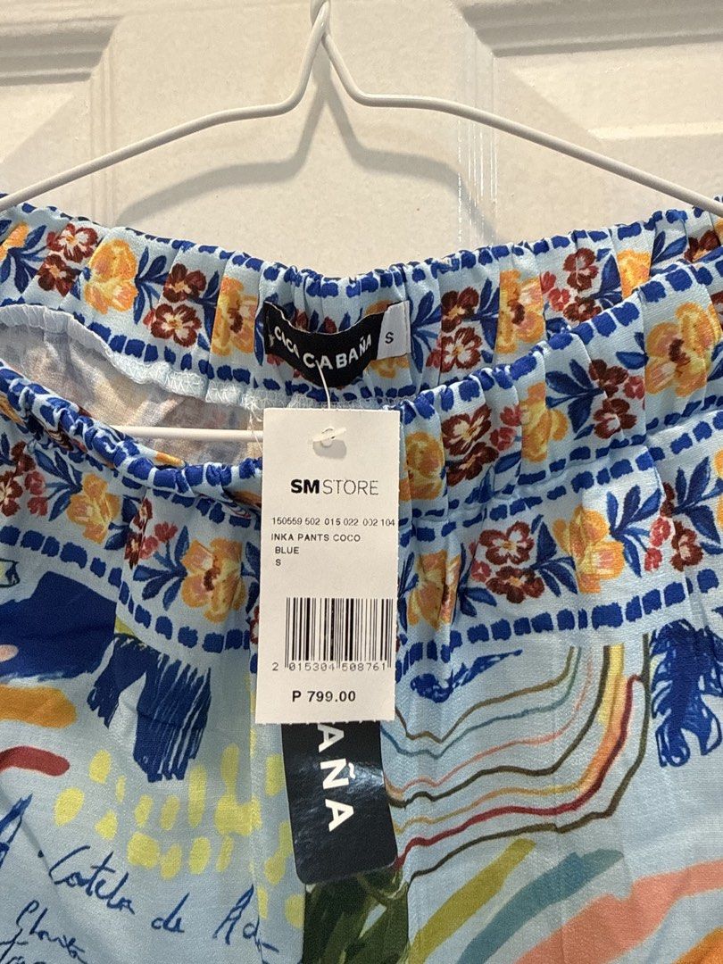 Coco Cabana Inka Pants & Blouse Set - Blue - Size S (Category: Sets or Coordinates) located in Quezon City. Submitted by tantanmeeeeen (Listing ID 1421816043, Image 2). Description: .
