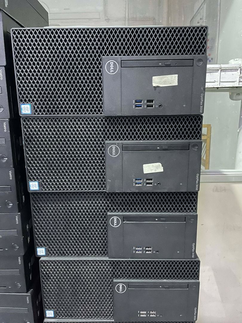 DELL SLIGHTLY USED DESKTOP I5 6TH GEN-8TH GEN (Category: Desktops) located in Quezon City. Submitted by trishaacos82993 (Listing ID 1421802435, Image 2). Description: START @3,800 - DELL OPTILEX M/F 3050 I5 6TH GEN 8GB DDR4/ 128GB SSD (PROMO) - DELL VOSTRO SFF3470 I5 8TH GEN 8GBRAM/256GB RAM (PROMO) - DELL D13S SFF 3470 I5 8TH GEN 8GBRAM/256GB RAM (PROMO) - HP M/T 600G3 I5 6TH GEN 8GB RAM/128GB SSD (PROMO) 3MONTHS WARRANTY & 7 DAYS REPLACEMENT.