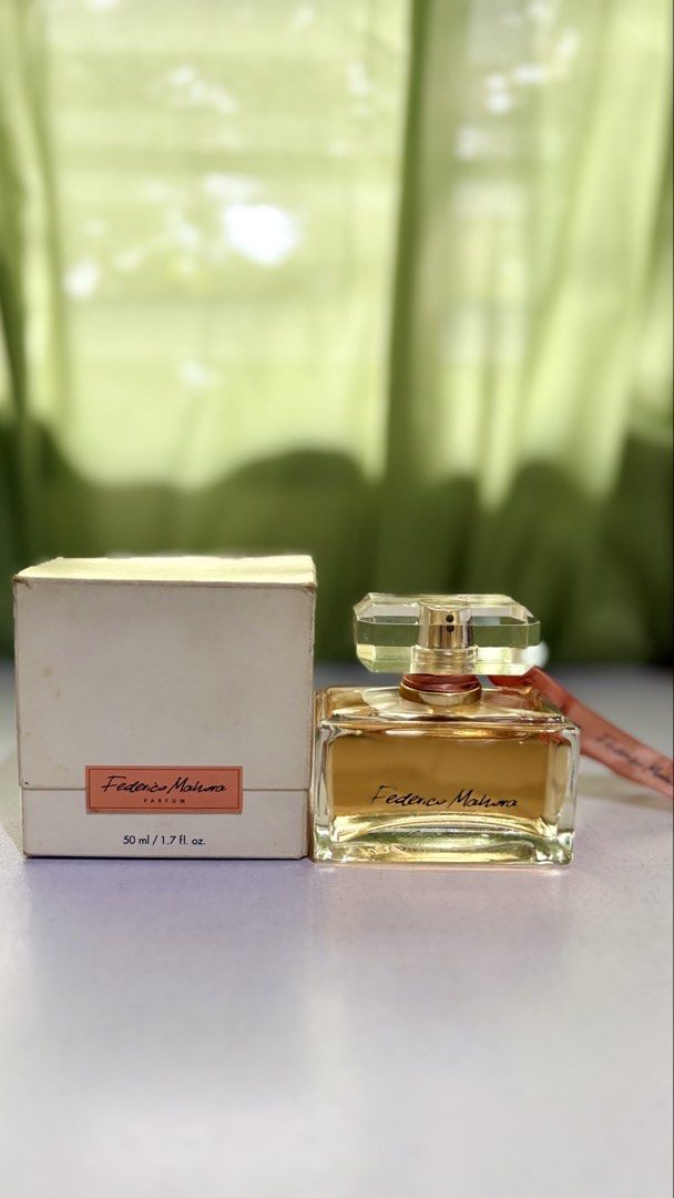 Federico Mahora Parfum 50ml (Category: Fragrance & Deodorants) located in Quezon City. Submitted by randomthings26 (Listing ID 1421883080, Image 1). Description: - Federico Mahora Parfum - Vintage - Rare find .