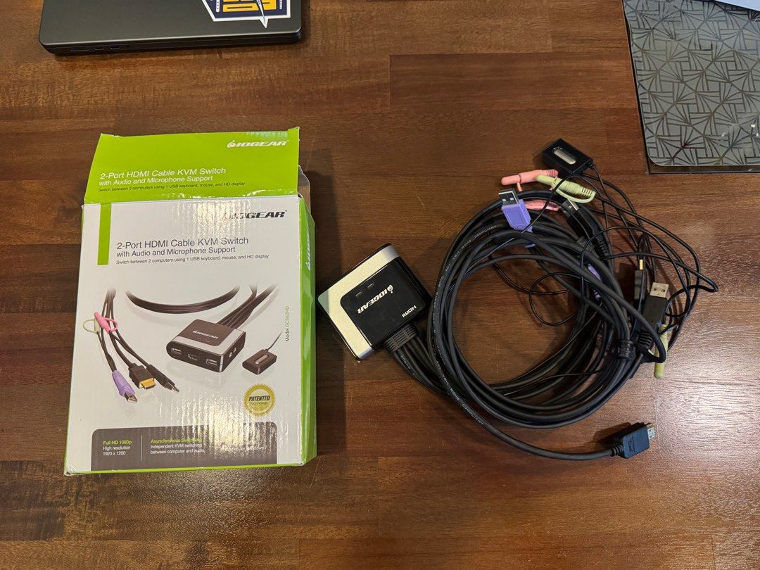 IOGEAR 2-Port HDMI KVM Switch