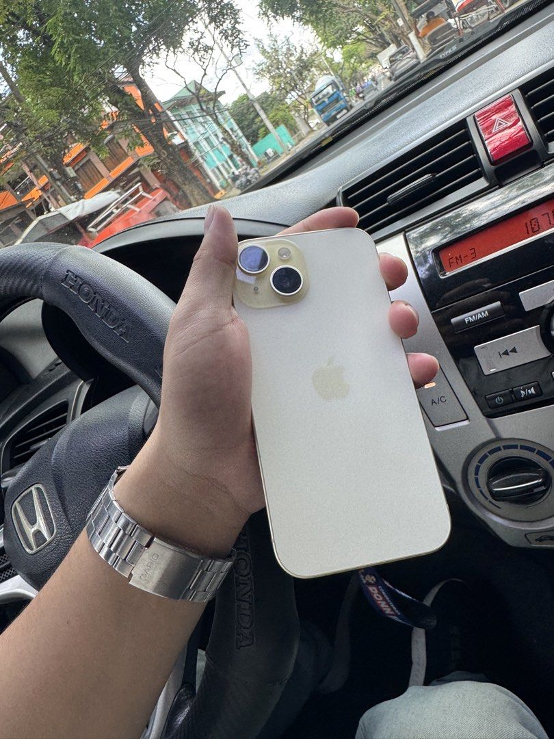 Iphone 15 128gb Fu (Category: iPhone 15 Series) located in Quezon City. Submitted by tyler8. (Listing ID 1421827501, Image 3). Description: Iphone 15 128gb Fu -23,500 Factory unlocked Working No issue Marikina-Qc.