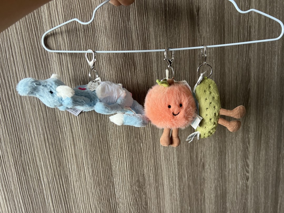 Jellycat Spring Keychain, Hobbies & Toys, Toys & Games on Carousell