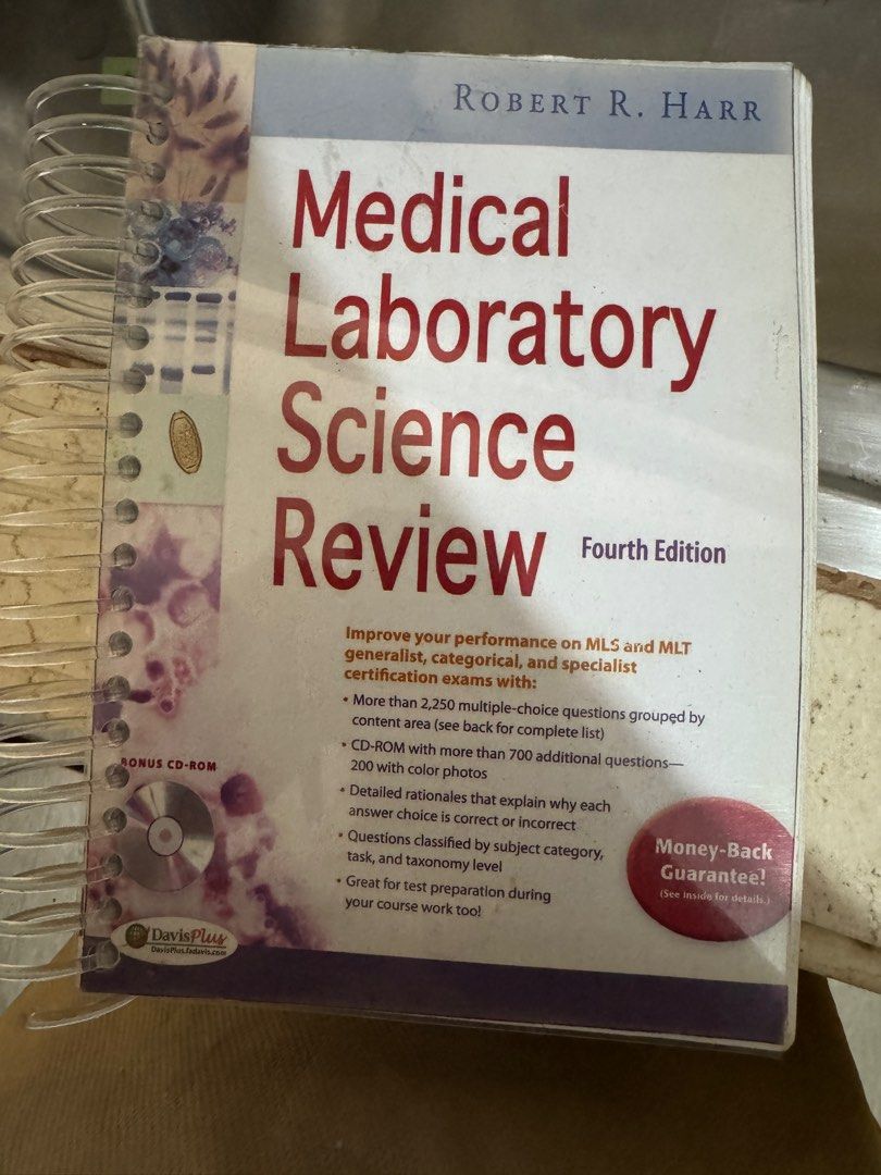 Medical Laboratory Science Review (Category: Textbooks) located in Manila. Submitted by andreamatawaran (Listing ID 1421848151, Image 1). Description: MTLE Reviewer Has highlights in some pages as seen in the pictures Payment first basis.