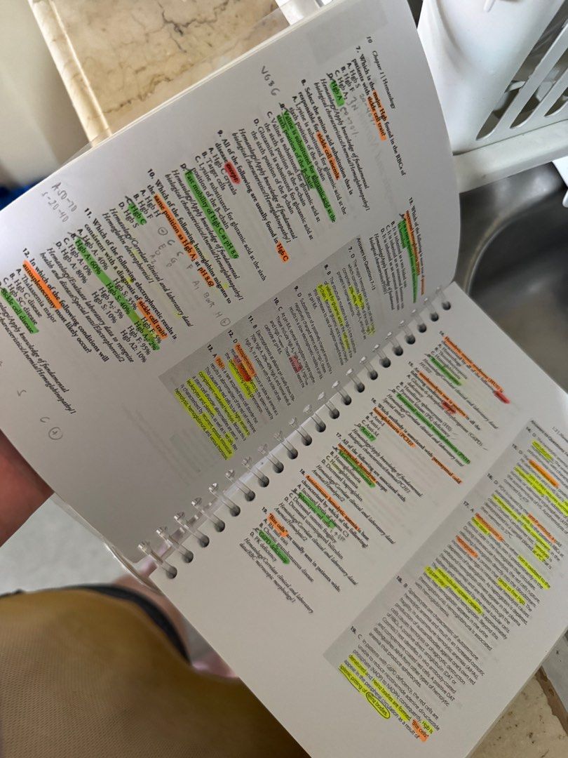 Medical Laboratory Science Review (Category: Textbooks) located in Manila. Submitted by andreamatawaran (Listing ID 1421848151, Image 3). Description: MTLE Reviewer Has highlights in some pages as seen in the pictures Payment first basis.