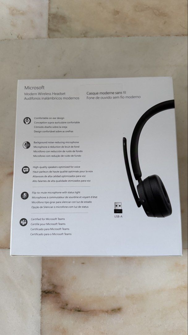 Microsoft Modern Wireless Headset - Brand New65561383132931111