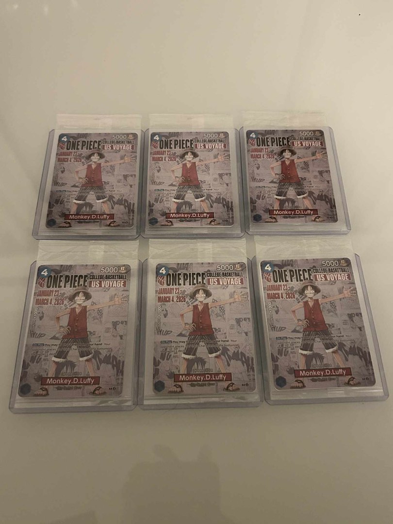 One Piece US Voyage Monkey D. Luffy Trading Card, Hobbies & Toys, Toys ...