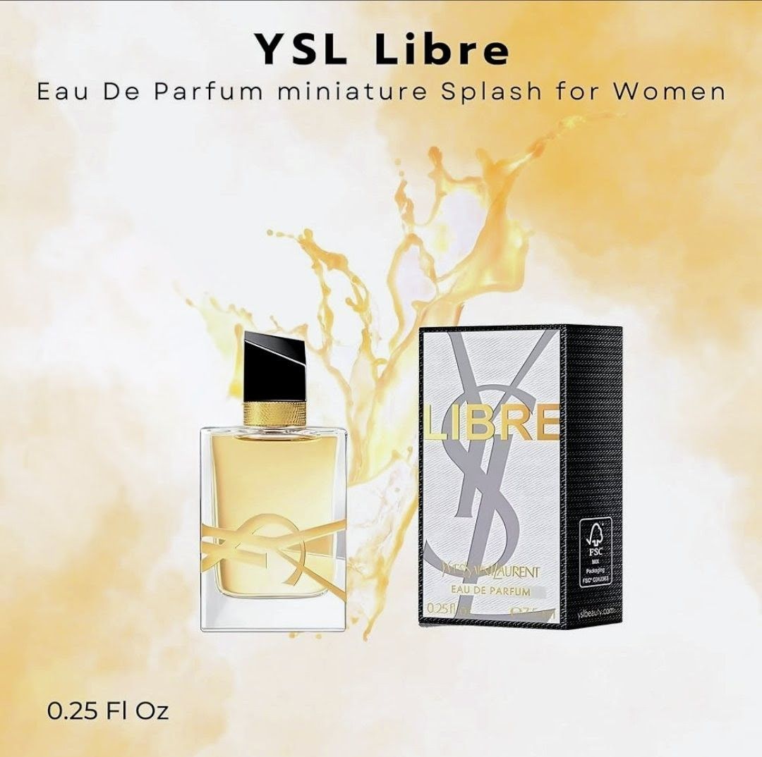 Original YSL Libre Mini Parfum (Category: Fragrance & Deodorants) located in General Trias. Submitted by dexieshop (Listing ID 1421809404, Image 1). Description: Delivery via Grab/Lalamove Shipping shouldered by Buyer.