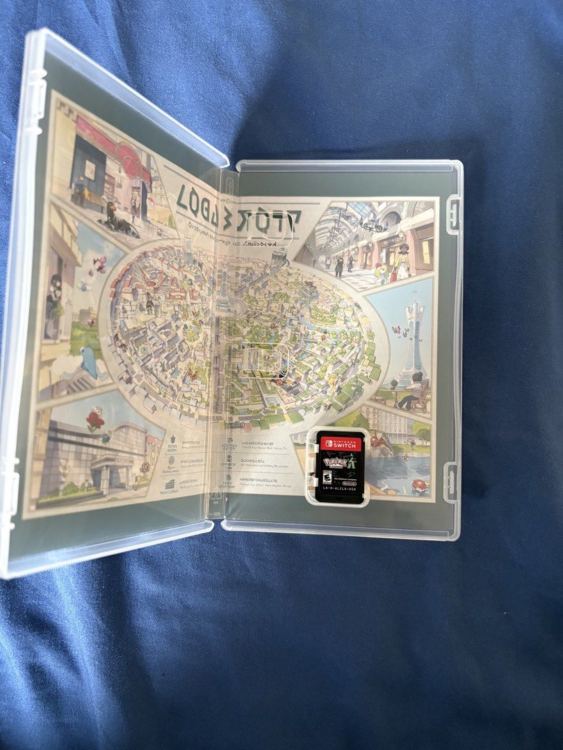 Pokemon Legends: ZA - Nintendo Switch Game (Category: Nintendo) located in Carmona. Submitted by mrcstvn (Listing ID 1421880296, Image 2). Description: - Pokemon Legends: ZA for Nintendo Switch - Includes game cartridge and case - Case features game title, artwork, and map inside - Rated E10+ (Everyone 10+) - Game is in English.