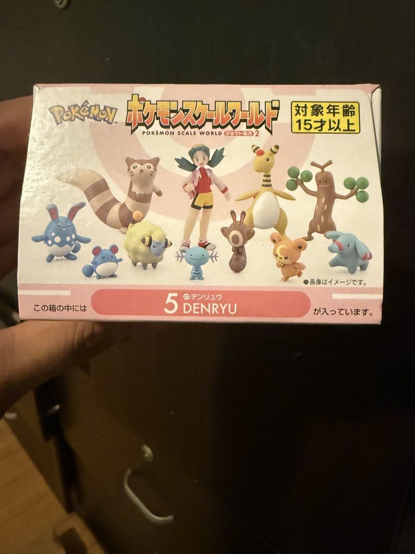 Pokemon Scale World Denryu Figure (Category: Figurines & Statues) located in Manila. Submitted by fastocean.93c570 (Listing ID 1421926654, Image 2). Description: - Pokemon Scale World Denryu figure - From the Johto region - the box contains the character as shown in the box .