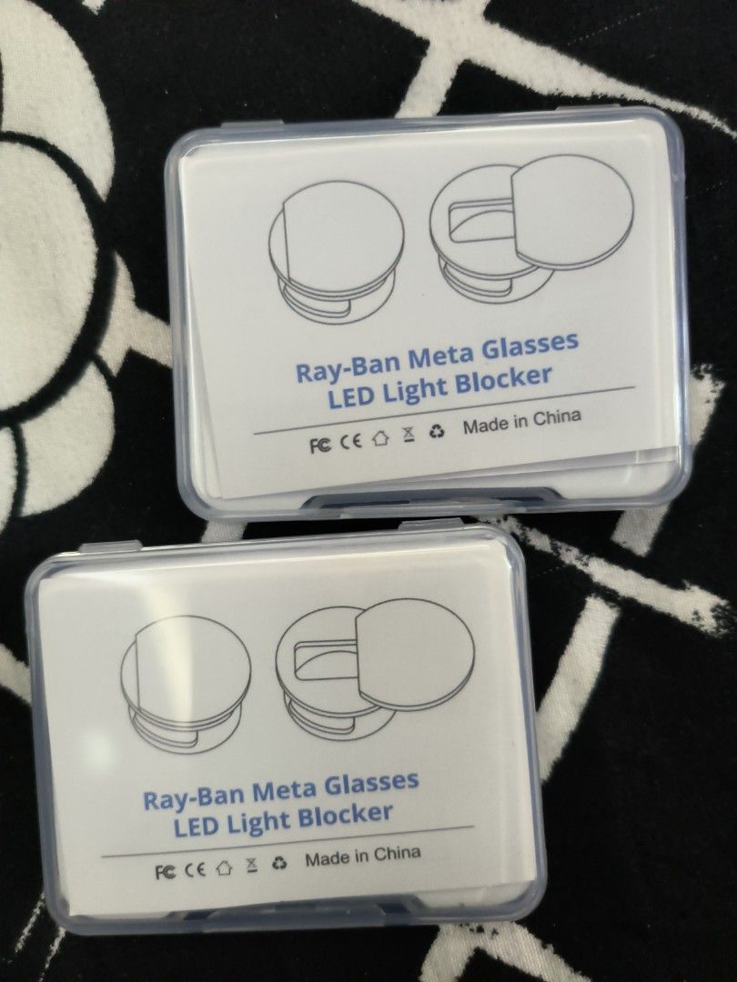 Ray-Ban Meta Glasses LED Light Blocker, Men's Fashion, Watches ...