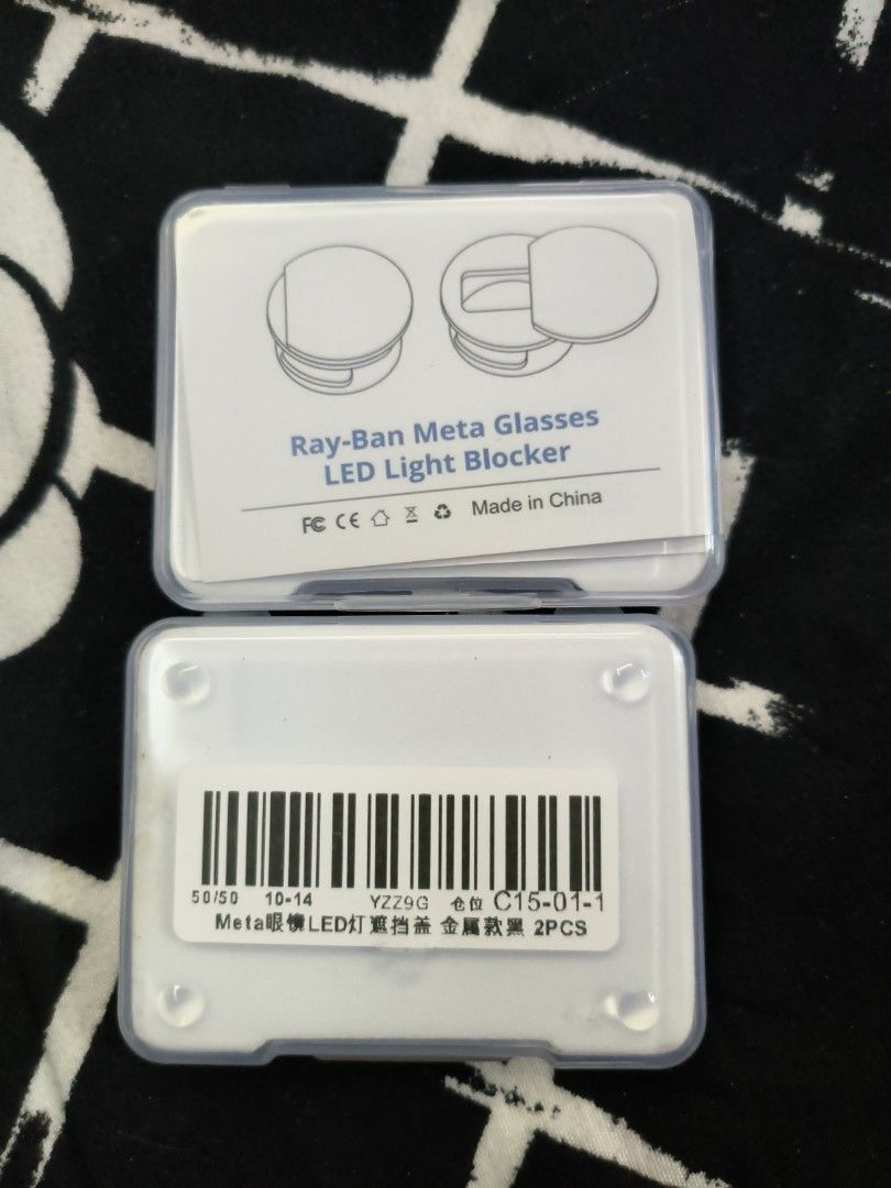 Ray-Ban Meta Glasses LED Light Blocker, Men's Fashion, Watches ...