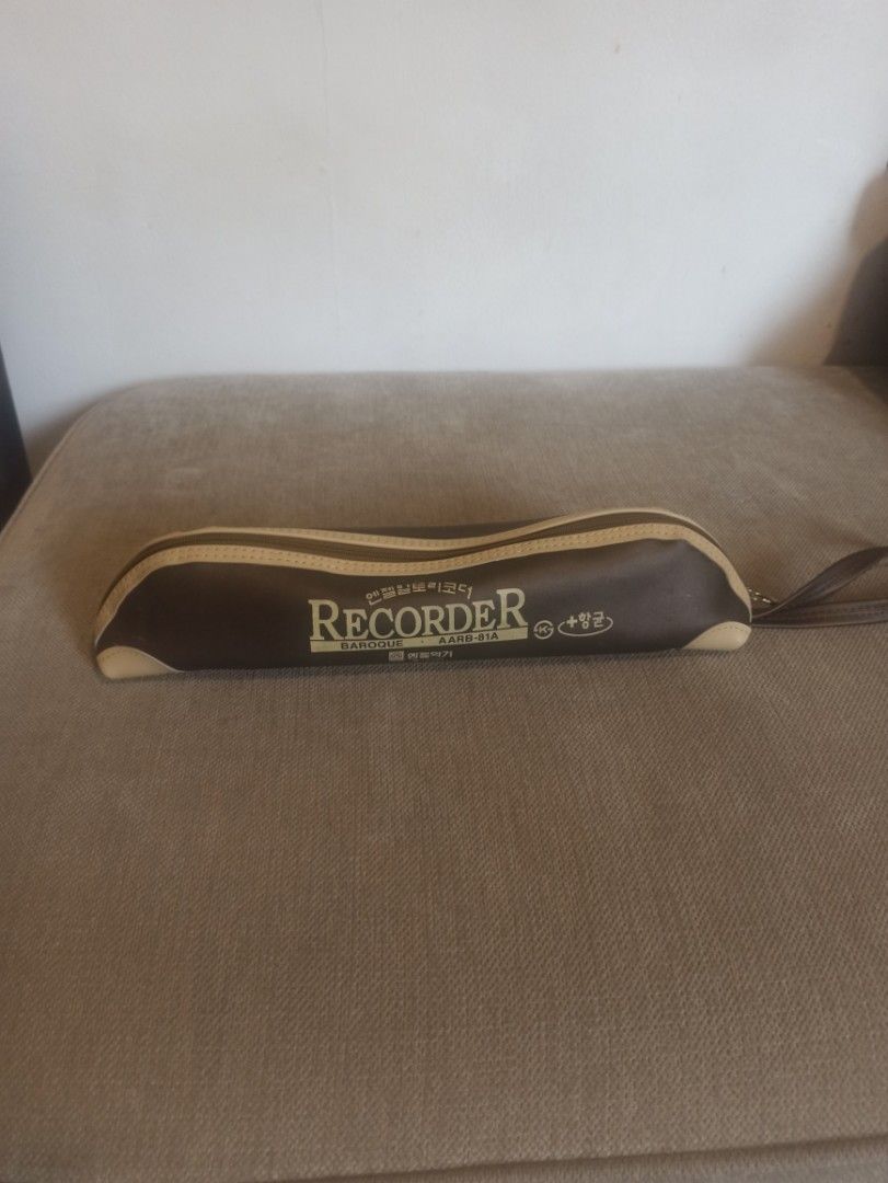 Baroque Alto Flute Recorder with Case Model AARB-81A (Category: Musical Instruments) located in Caloocan City. Submitted by rtarellano (Listing ID 1421854893, Image 3). Description: - 18 inches Barouque Flute - Black and white recorder - Includes a brown case for storage - Three-piece design - Made in South Korea.