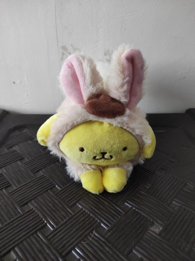 Sanrio Smile Pompompurin Rabbit Plush Stuff Toy (Category: Plushies & Soft Toys) located in Bulacan. Submitted by _arawxtala_ (Listing ID 1421830662, Image 1). Description: -Price is negotiable just message :) -MOP: GCASH/MAYA/Bank Transfer- Pay As You Order, for the item and shipping fee -MOD: Direct JNT/ LBC -Shipping every weekends -First To Pay Basis -No Return/No Exchange/No Refund 🍀.