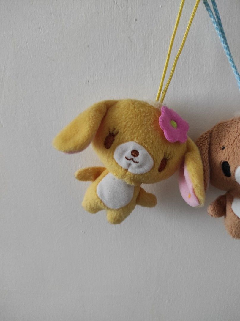 Sanrio Sugarbunnies Plush Charm Keychain Set (Category: Plushies & Soft Toys) located in Bulacan. Submitted by _arawxtala_ (Listing ID 1421829772, Image 2). Description: -Price is negotiable just message :) -MOP: GCASH/MAYA/Bank Transfer- Pay As You Order, for the item and shipping fee -MOD: Direct JNT/ LBC -Shipping every weekends -First To Pay Basis -No Return/No Exchange/No Refund 🍀.