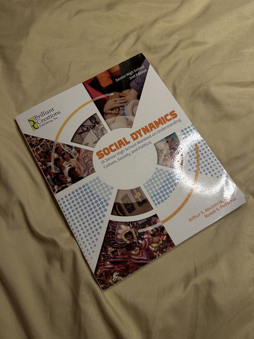 Social Dynamics Senior High School Worktext (Category: Textbooks) located in Cabanatuan. Submitted by lovedby.cly (Listing ID 1421921931, Image 1). Description: 📍location: cabanatuan city, nueva ecija 🚚 same-day delivery: lalamove (buyer shoulders fee) 📦 shipping: jnt express.