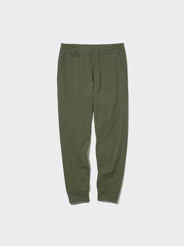 Uniqlo Ultra Stretch Active Jogger Pants (Category: Joggers) located in Pasig City. Submitted by cp_sells (Listing ID 1421908357, Image 1). Description: Size: S Color: Olive Condition: Lightly used RFS: Decluttering.