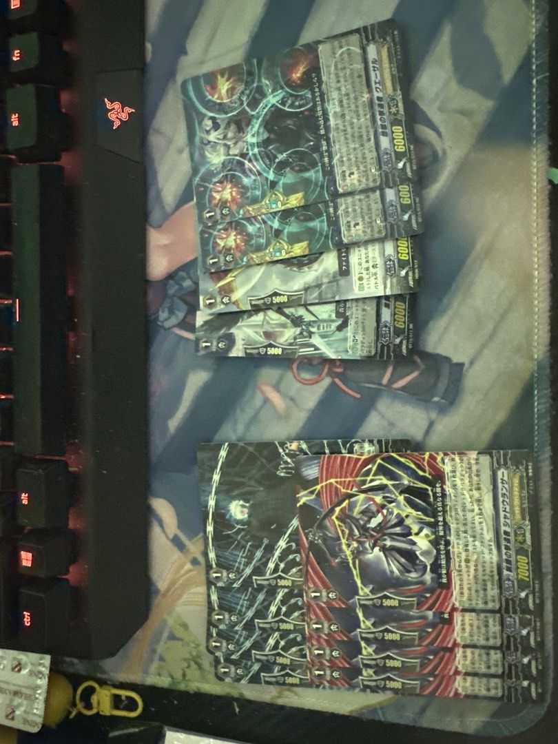 Vanguard Og Shadow Paladin Revenger Deck, Hobbies & Toys, Toys & Games ...